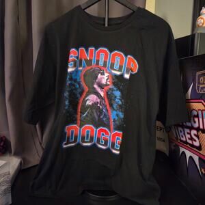 Snoop Dogg Dogg Supply T-Shirt Adult Medium Black Graphic Tee Rap Hip Hop